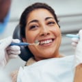 What does a dentist do during a checkup?